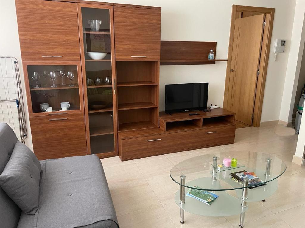 Apartamento En Porto Do Son Con Garaje Екстериор снимка
