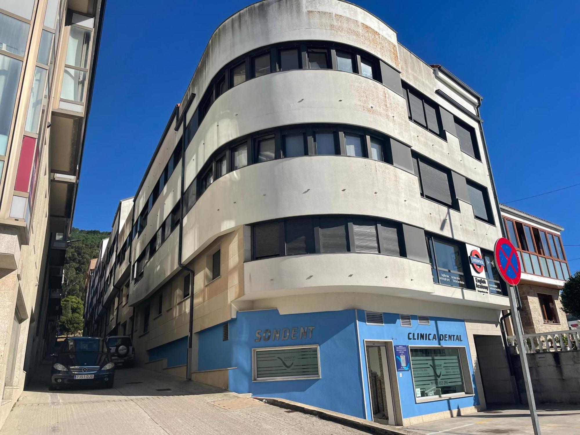 Apartamento En Porto Do Son Con Garaje Екстериор снимка